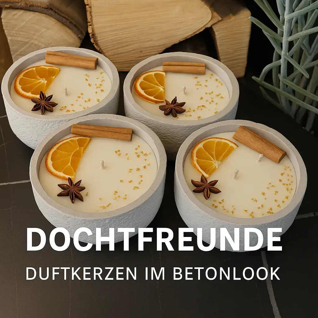 DochtFreunde – Handgemachte Duftkerzen mit Herz aus dem Südschwarzwald - inspirierende Geschichten & Rituale von SteinKunstWerk | Achtsamkeit & Design