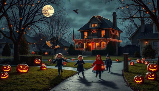 Geschnitzter Halloween-Kürbis mit klar erkennbarem Motiv