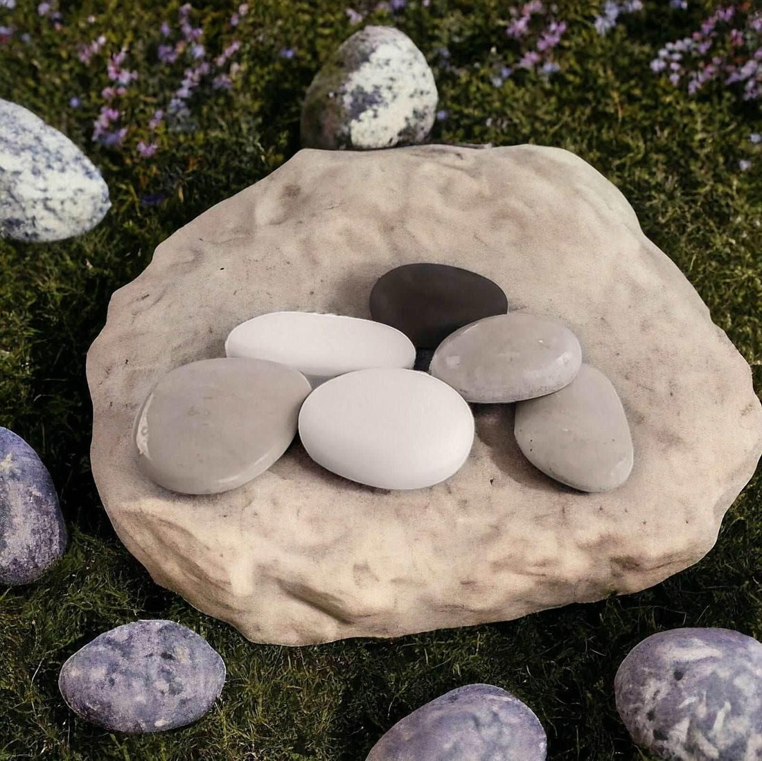 Die Kunst des Zen-Stapelns: Wenn Steine zum Stressabbau werden! - inspirierende Geschichten & Rituale von SteinKunstWerk | Achtsamkeit & Design