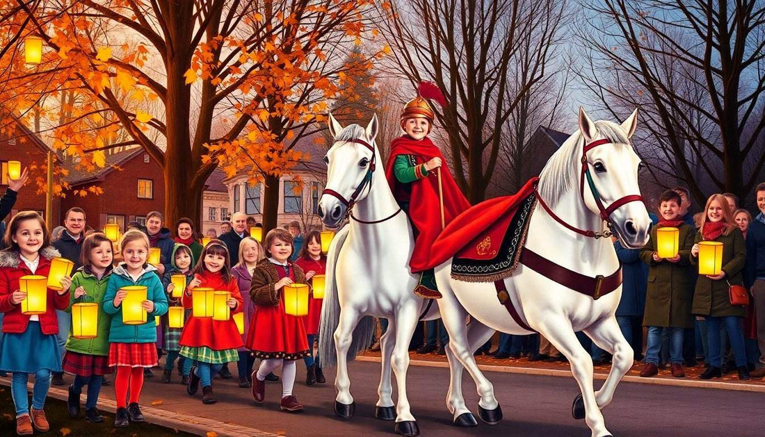 Glühende Laternen, strahlende Gesichter: Martinszüge in neuem Licht - SteinKunstWerk