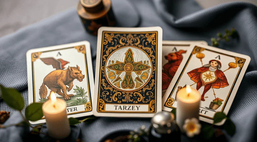 Tarot Karten Kerzen: Die ultimative Einführung 2025 - inspirierende Geschichten & Rituale von SteinKunstWerk | Achtsamkeit & Design