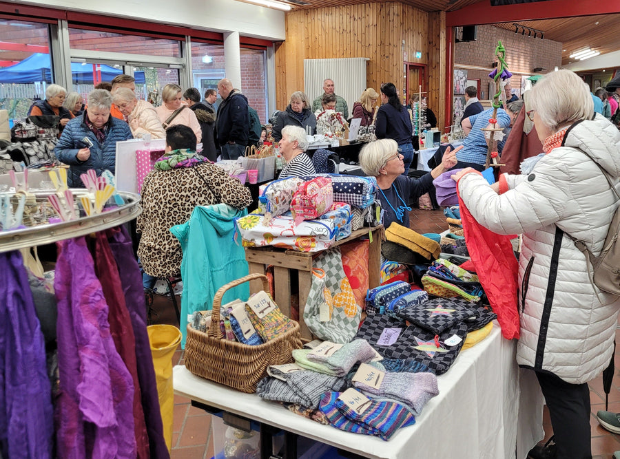 Markt der schönen Dinge im Bürgerhaus Oststadt Essen – Eindruck vom vorherigen Markt