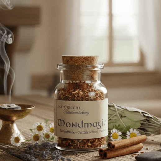 Mondmagie incense blend for dream rituals, meditation and awareness