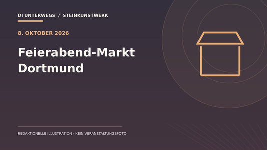 Redaktionelle Illustration zu „Feierabend-Markt Dortmund am 8. Oktober“ – kein Foto der Veranstaltung