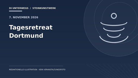 Redaktionelle Illustration zum Beitrag „Tagesretreat Dortmund 2026“ – kein Foto der Veranstaltung