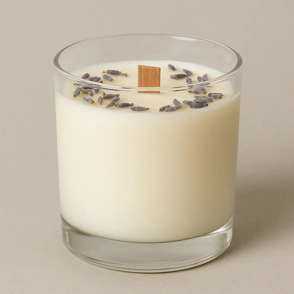 Lavendel-Duftkerzen: Ruhe, Raum &amp; Ritual in deinem Alltag - inspirierende Geschichten &amp; Rituale von SteinKunstWerk | Achtsamkeit &amp; Design