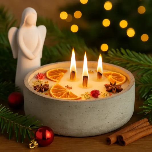 Weihnachten mit DochtFreunde Kerzen – Handgemachte Wärme für die Festtage - inspirierende Geschichten & Rituale von SteinKunstWerk | Achtsamkeit & Design