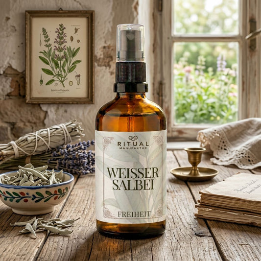 Spray d’aura Sauge blanche pour purification sans fumée