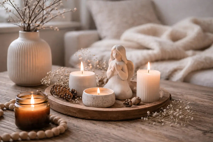 Winterliche Dekoideen – So gestaltest Du Dein Zuhause ruhig, stilvoll & bedeutungsvoll - inspirierende Geschichten & Rituale von SteinKunstWerk | Achtsamkeit & Design