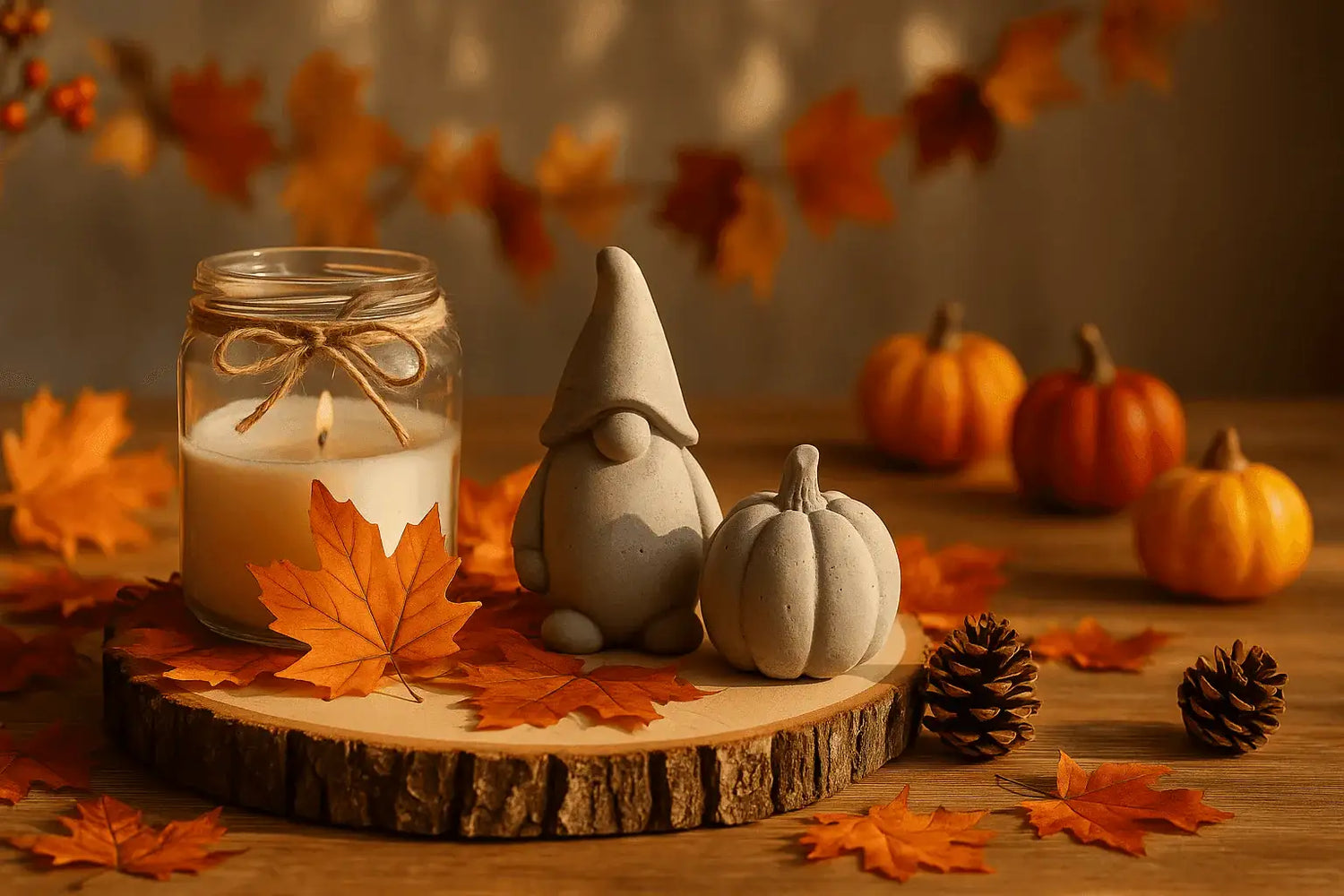 Herbstliche Deko & Geschenkideen – Handgemacht für deine goldene Jahreszeit - SteinKunstWerk