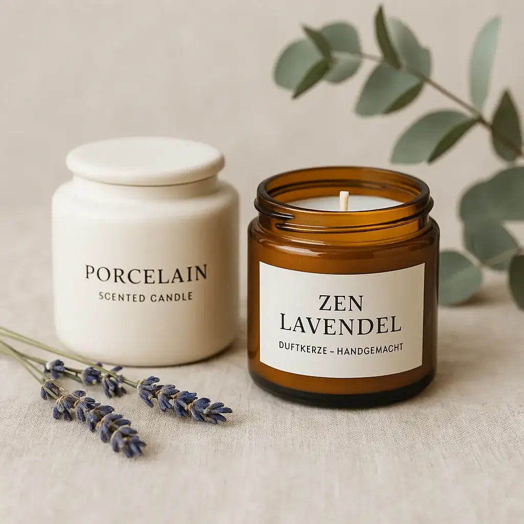 Duftkerzen im Glas – Handgemacht mit Stil - SteinKunstWerk