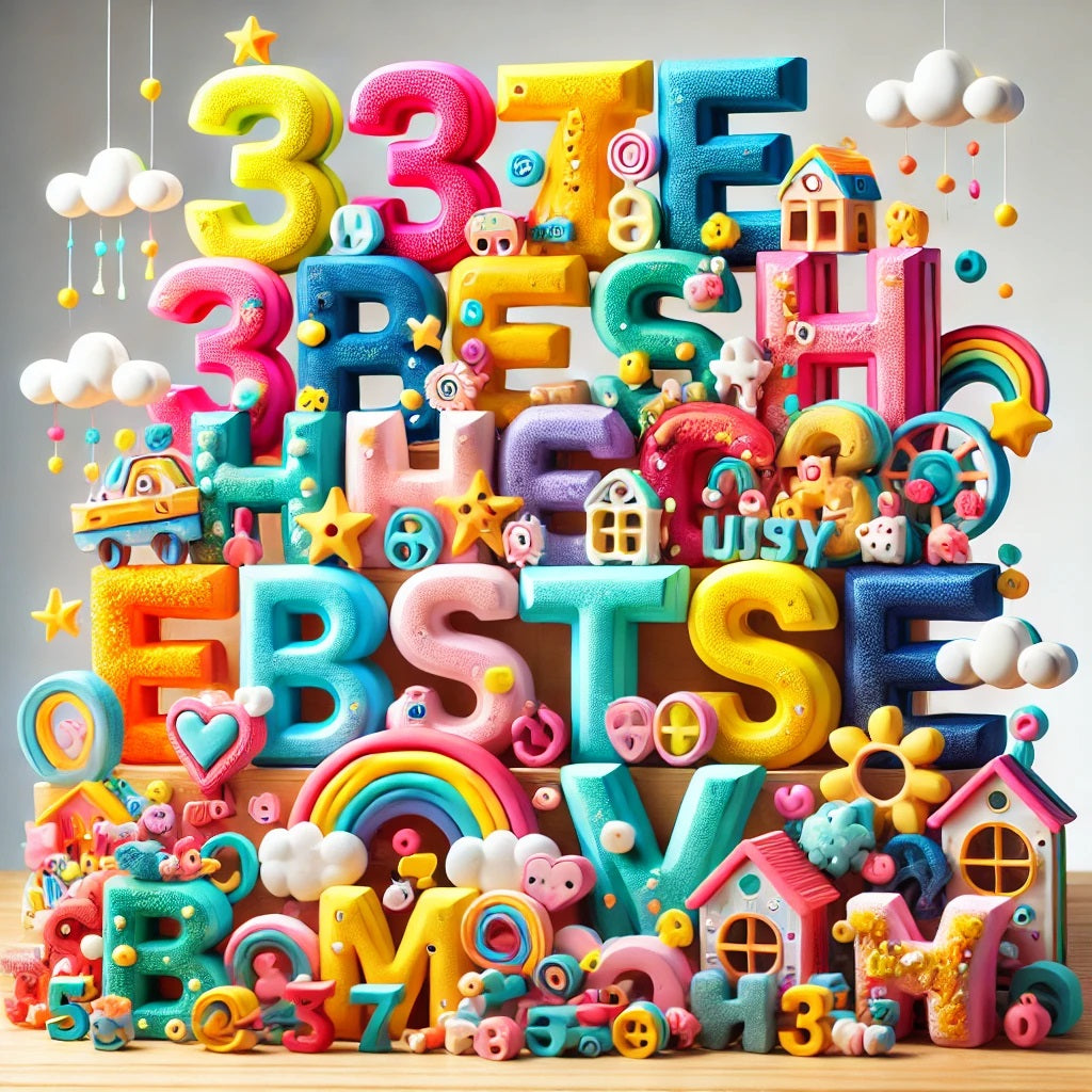 3D-Buchstaben & Zahlen