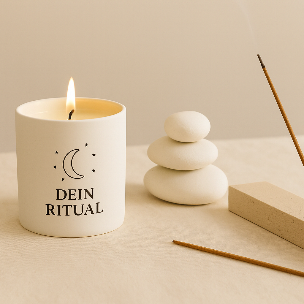 Magische Rituale erleben – mit handgefertigten Tarotkerzen & naturreinen Räucherstäbchen - SteinKunstWerk