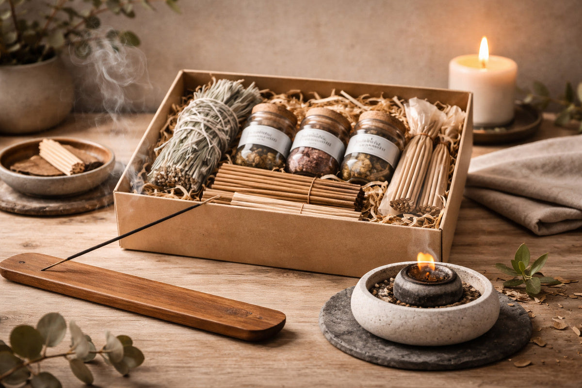 Räucherwerk Sets – Startersets, Probiersets und Geschenksets für bewusste Rituale