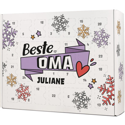 DIY-Adventskalender „Beste/Bester“ – zum Befüllen