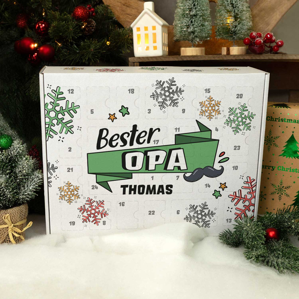 DIY-Adventskalender „Beste/Bester“ – zum Befüllen