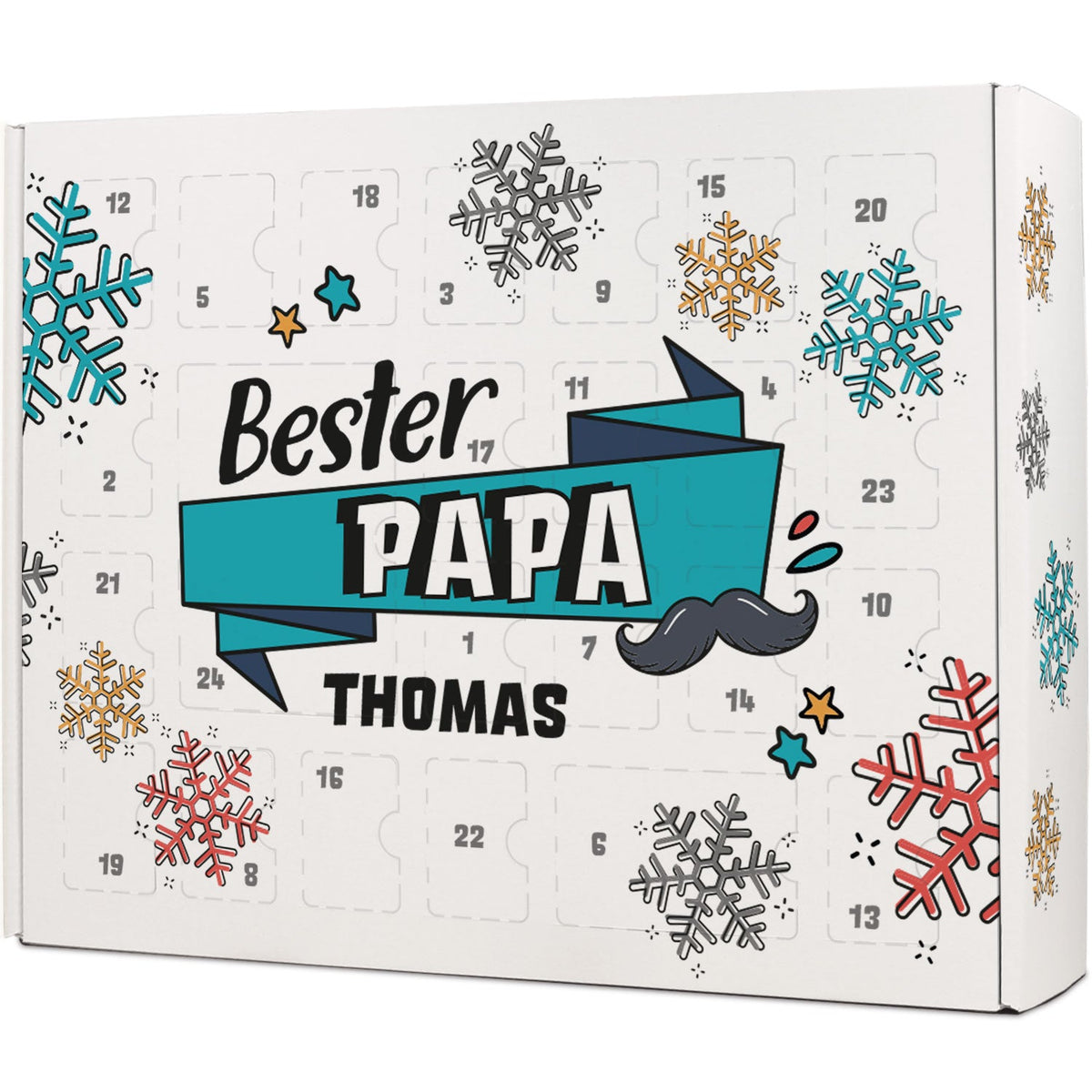 DIY-Adventskalender „Beste/Bester“ – zum Befüllen