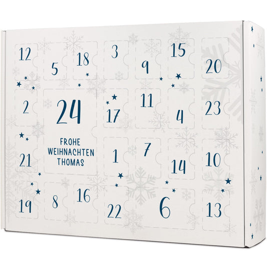 Personalisierter DIY-Adventskalender „Nummern“ – 4 Farben