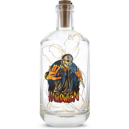 Halloween-Flaschenlicht Slasher im HE Geschenkset