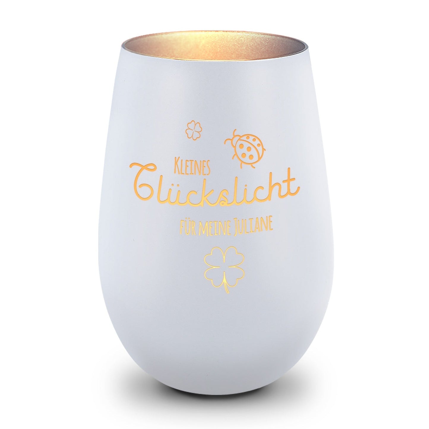 Windlicht „Kleines Glückslicht“ – Seitenansicht – Galerie 19