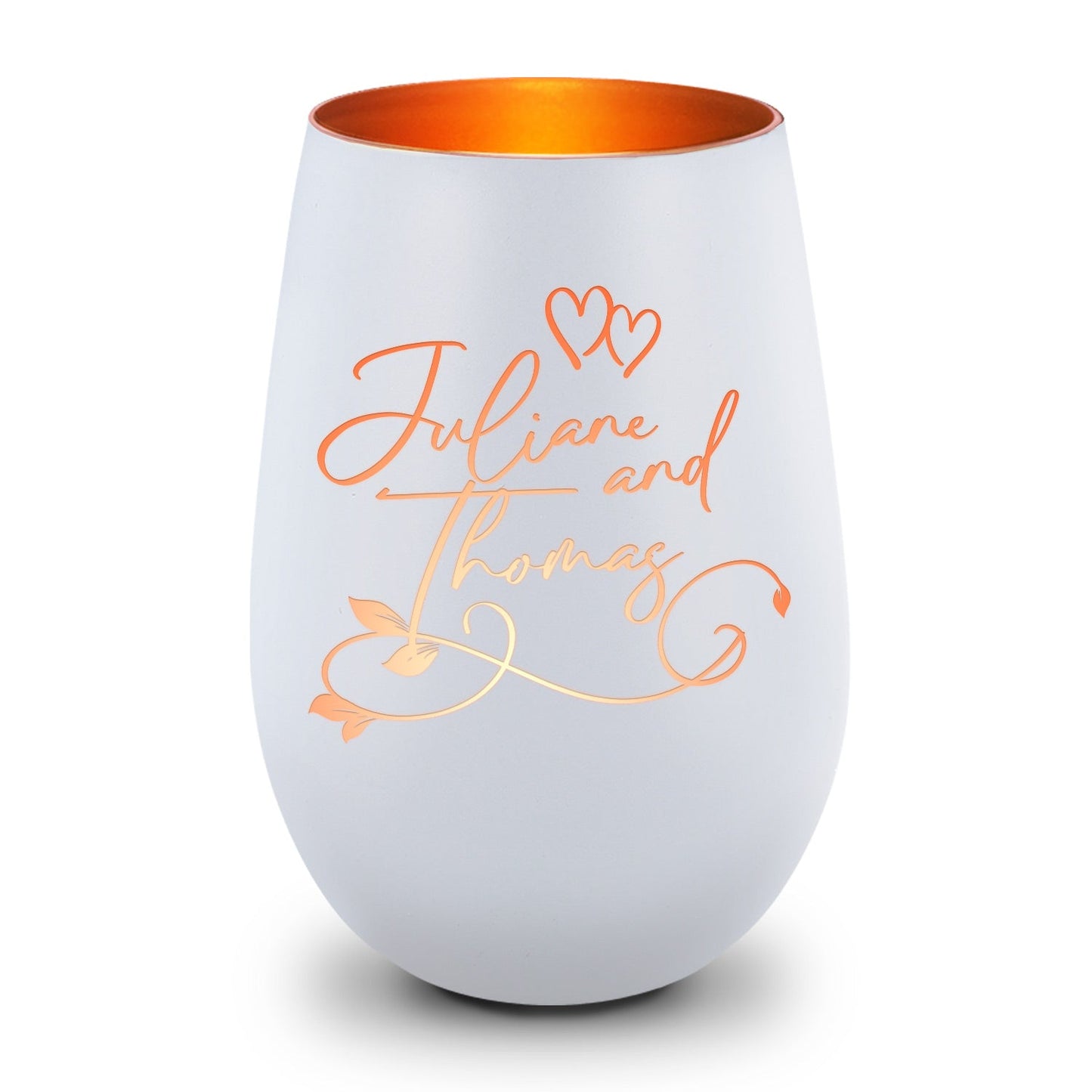 Windlicht „Floral Design“ – Detailansicht des Windlichts