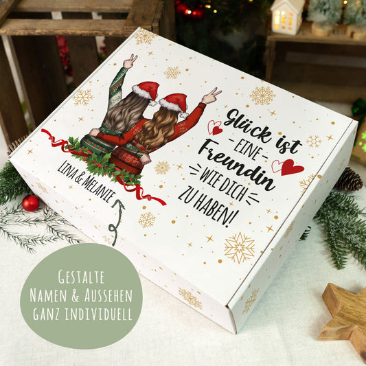 Personalized Best Friend gift box – perspective view