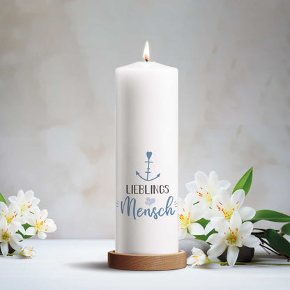 Lieblingsmensch Anker Kerze – zweite Produktansicht