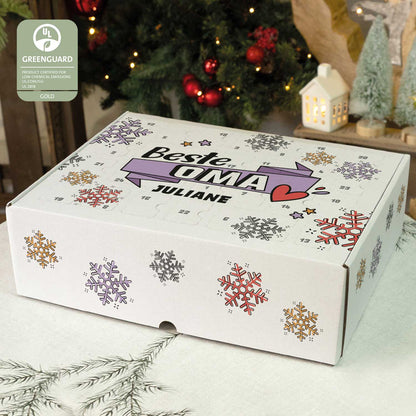 DIY-Adventskalender „Beste/Bester“ – zum Befüllen