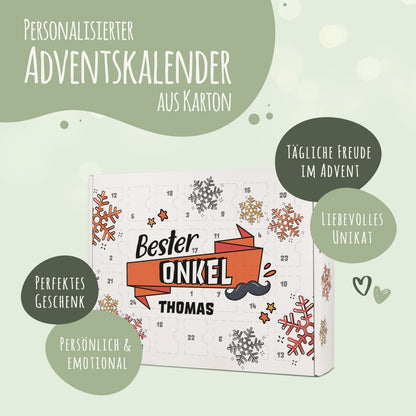 DIY-Adventskalender „Beste/Bester“ – zum Befüllen