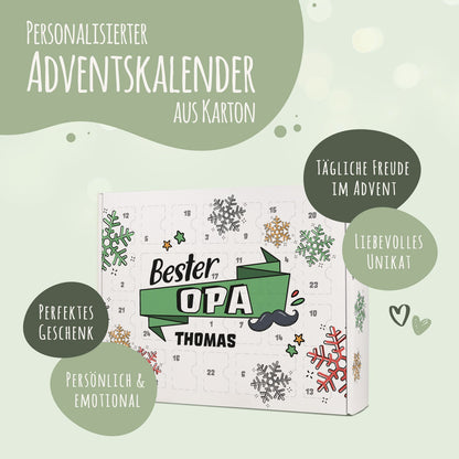 DIY-Adventskalender „Beste/Bester“ – zum Befüllen