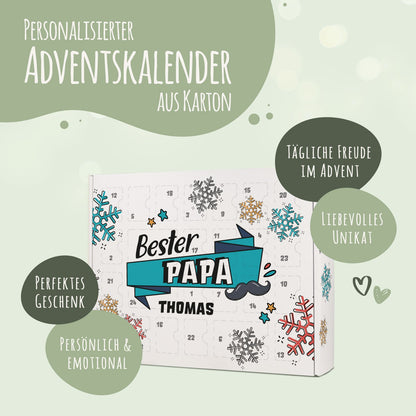 DIY-Adventskalender „Beste/Bester“ – zum Befüllen