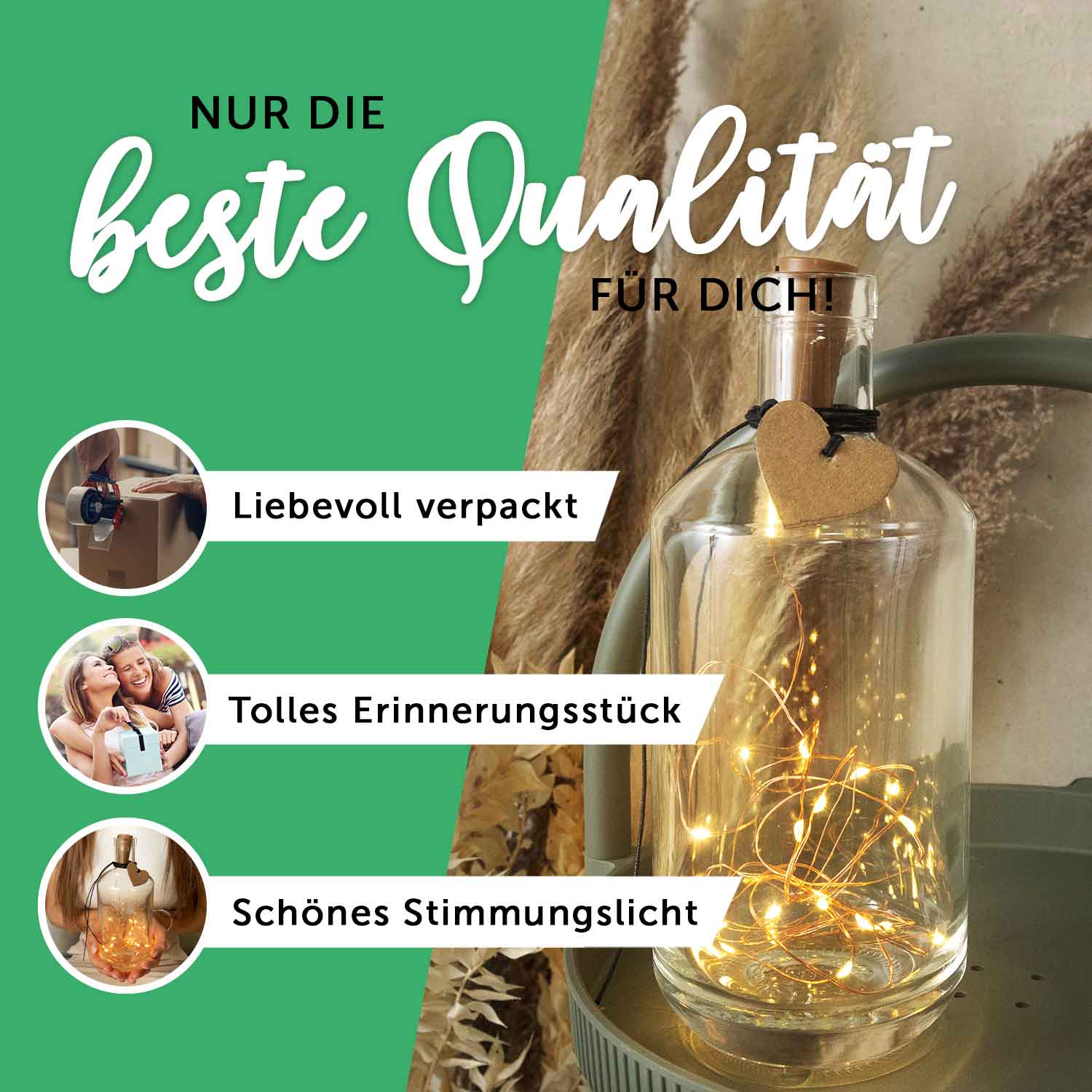 LED-Flaschenlicht – Produktmerkmale und Ausstattungsdetails im Überblick