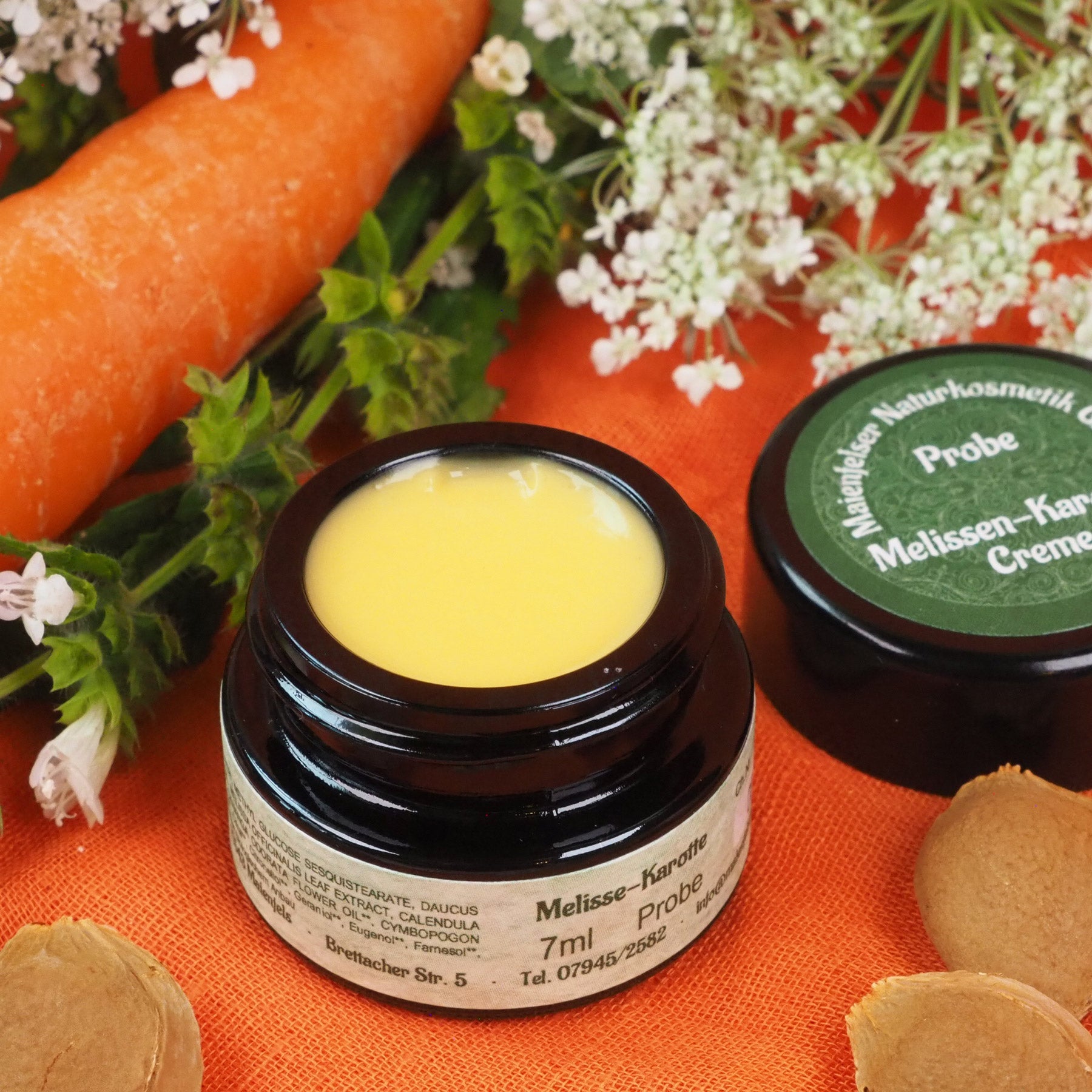 Melissen-Karotten Creme – Verpackungsansicht