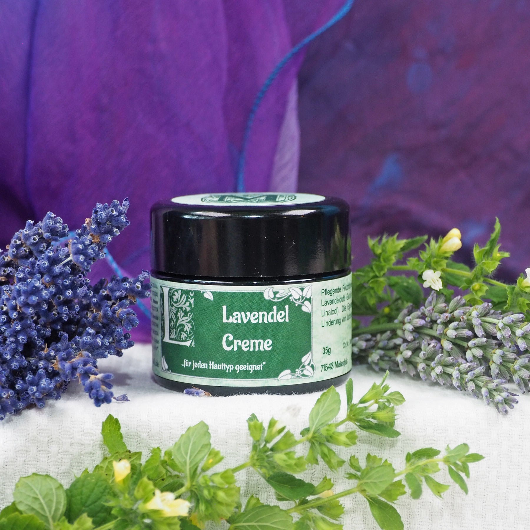 Lavendel Creme – weitere Produktansicht