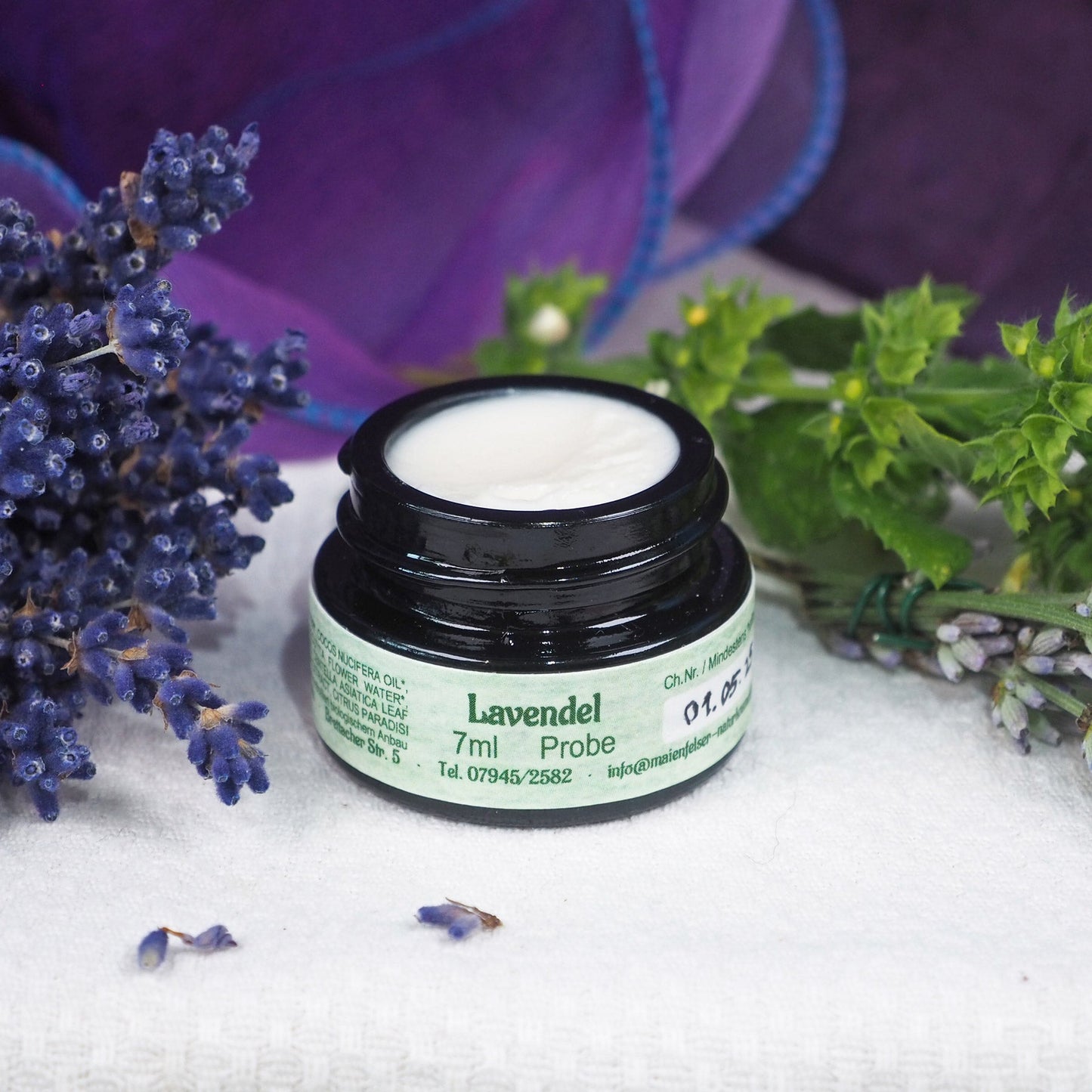 Lavendel Creme – Verpackungsansicht