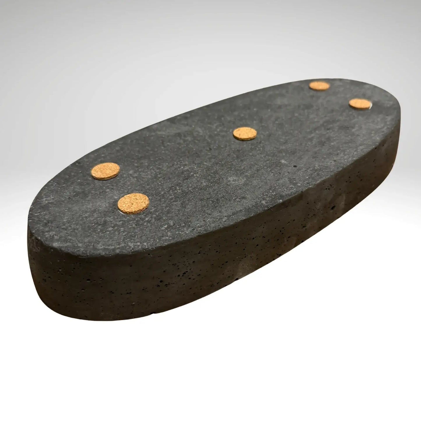 Handgemachte Betonschale "Oval" (29 cm) – Minimalistische Deko- & Ablageschale