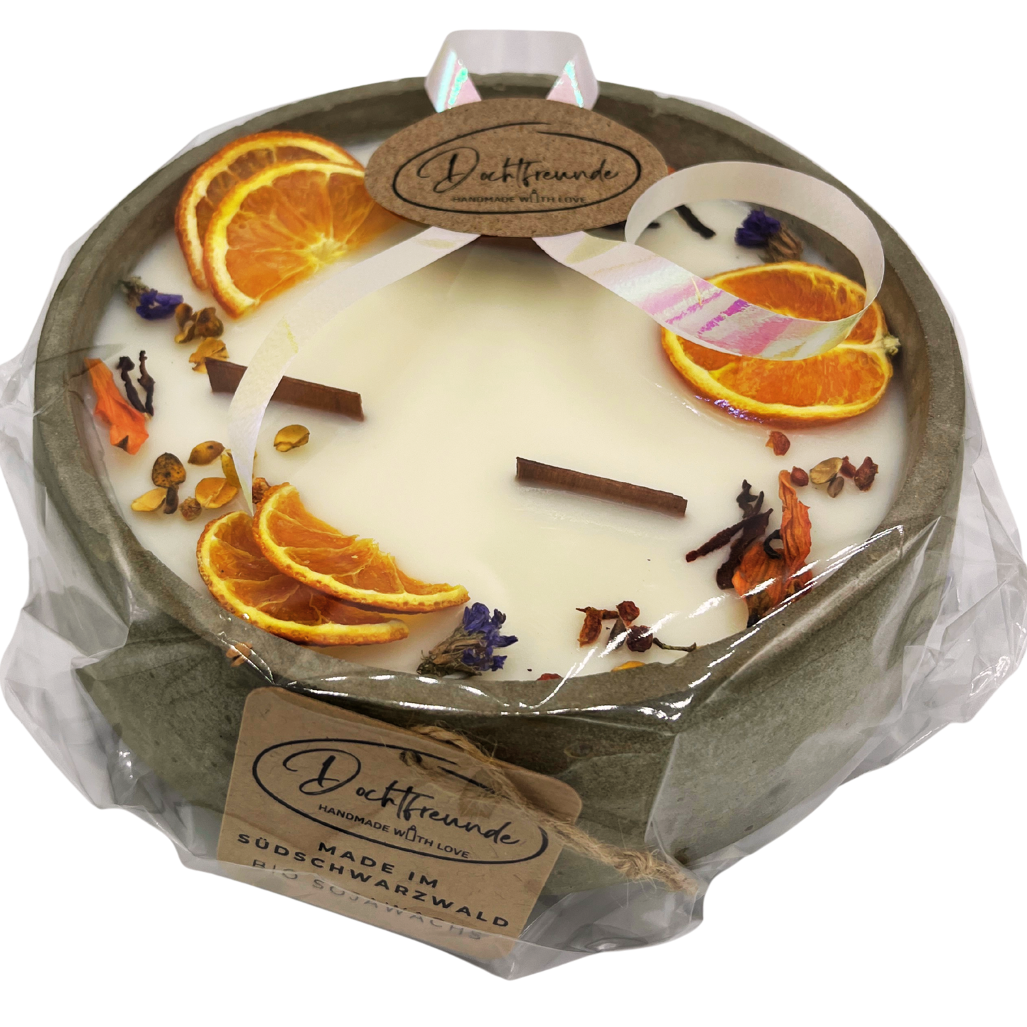 XXL Citronella Candle Grey Edition Outdoor