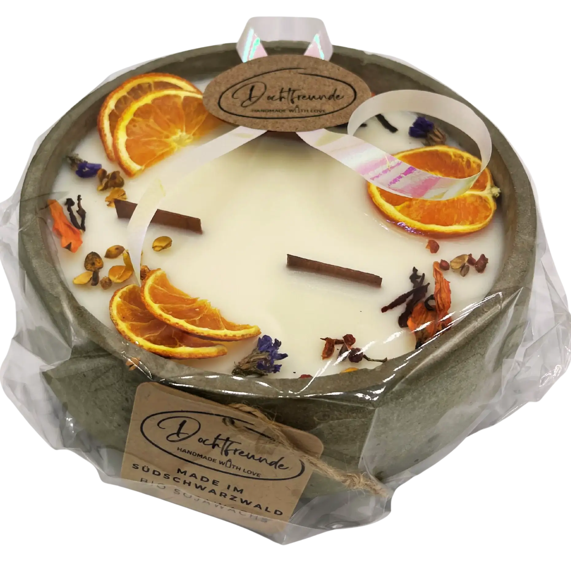 XXL Citronella-Betonkerze „Big Grey – Mugge Schreck“ – Handgemachtes Unikat mit drei Holzdochten - by SteinKunstWerk | Outdoor aus nachhaltiger Herstellung