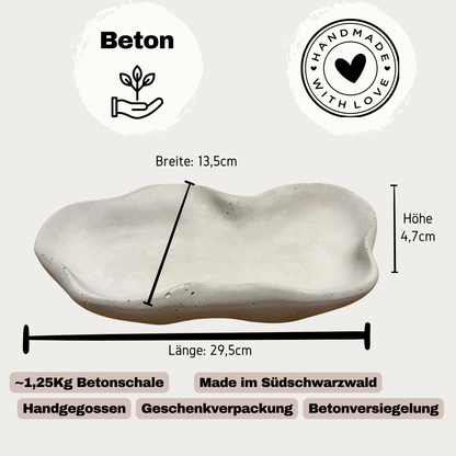 Deko Schale minimalistisch Wohnbereich SteinKunstWerk