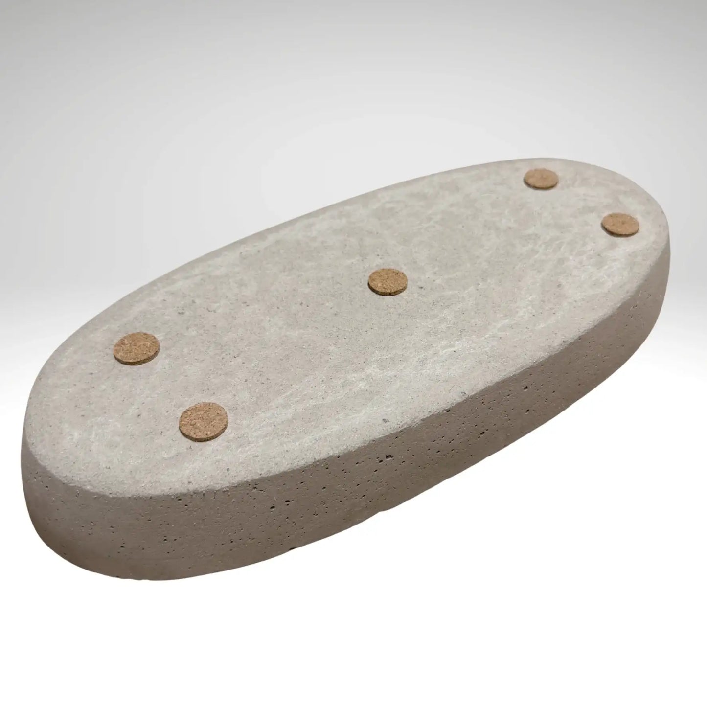 Handgemachte Betonschale "Oval" (29 cm) – Minimalistische Deko- & Ablageschale