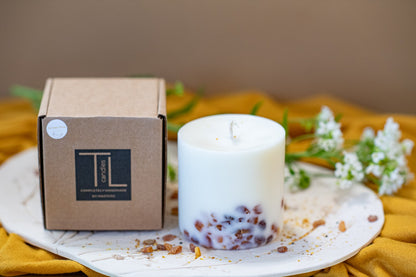 Hand-made Soy Wax Candle with Pine Scent