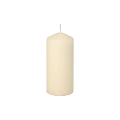 10 Stumpenkerzen Ø 4 × 9 cm – Advent & Winterdeko