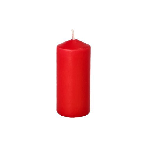 10 Stumpenkerzen Ø 4 × 9 cm – Advent & Winterdeko