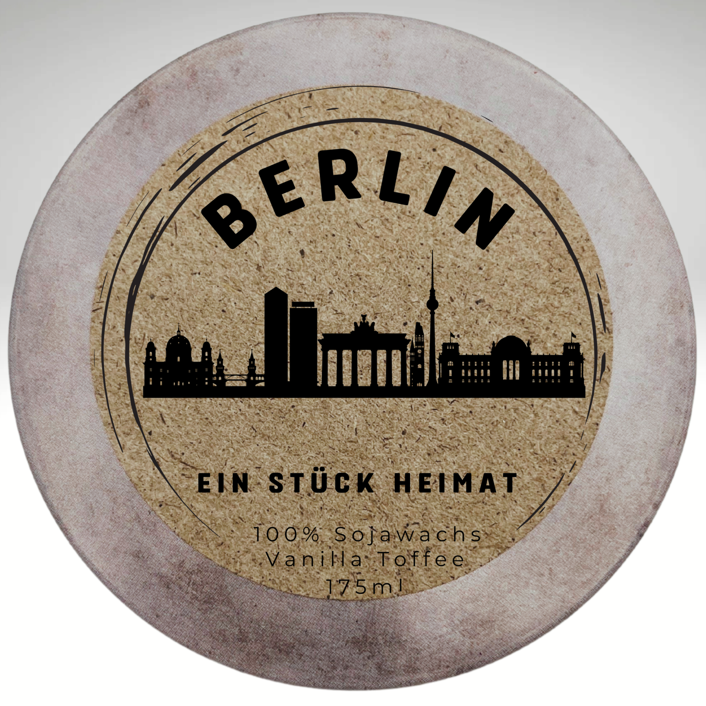 Duftkerze personalisierbar Wohnbereich SteinKunstWerk