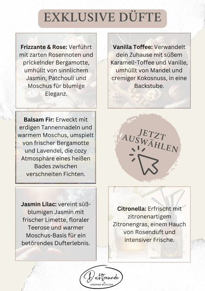 Personalisierte Duftkerze „Ich hab dich lieb - Dein Name“ – Nachhaltiges Geschenk aus dem Südschwarzwald