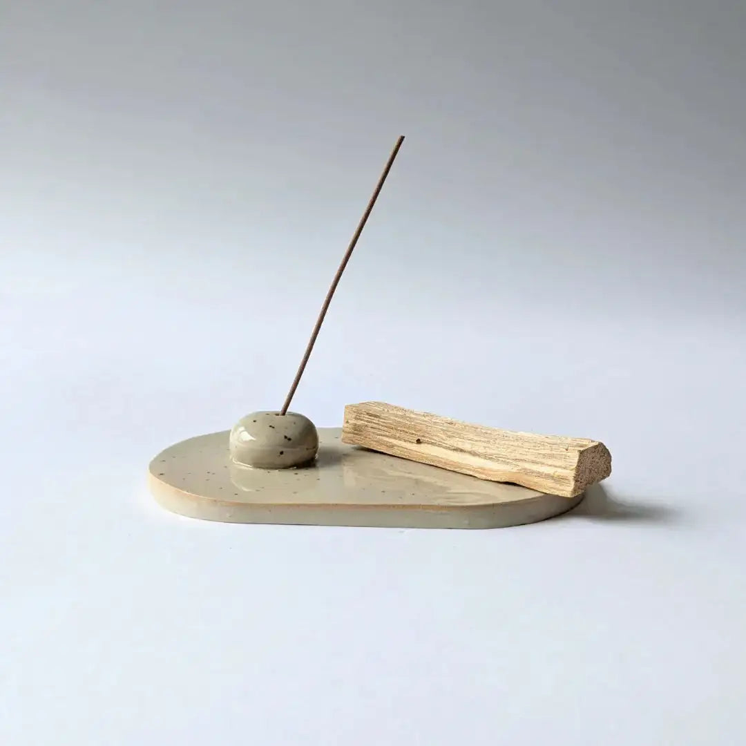 no need for more - Räucherstäbchenhalter - Keramik - Palo Santo - by SteinKunstWerk | Räucherstäbchen aus nachhaltiger Herstellung