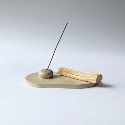 no need for more - Räucherstäbchenhalter - Keramik - Palo Santo - by SteinKunstWerk | Räucherstäbchen aus nachhaltiger Herstellung