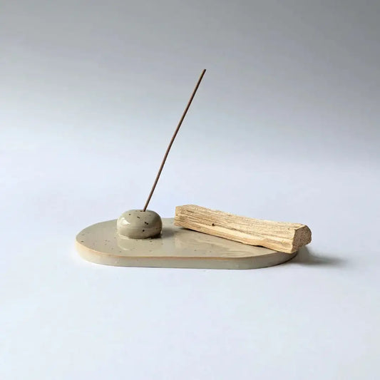 no need for more - Räucherstäbchenhalter - Keramik - Palo Santo - by SteinKunstWerk | Räucherstäbchen aus nachhaltiger Herstellung