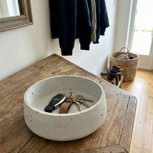 Minimalistische Deko Schale – Japandi Ablage für Schmuck & kleine Ruheorte