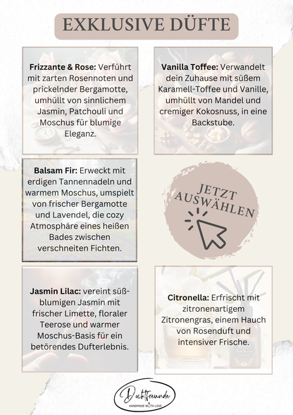 Duftkerze als Dankeschön für Kollegen und Mitarbeiter